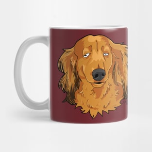 Long Haired Dachshund Mug